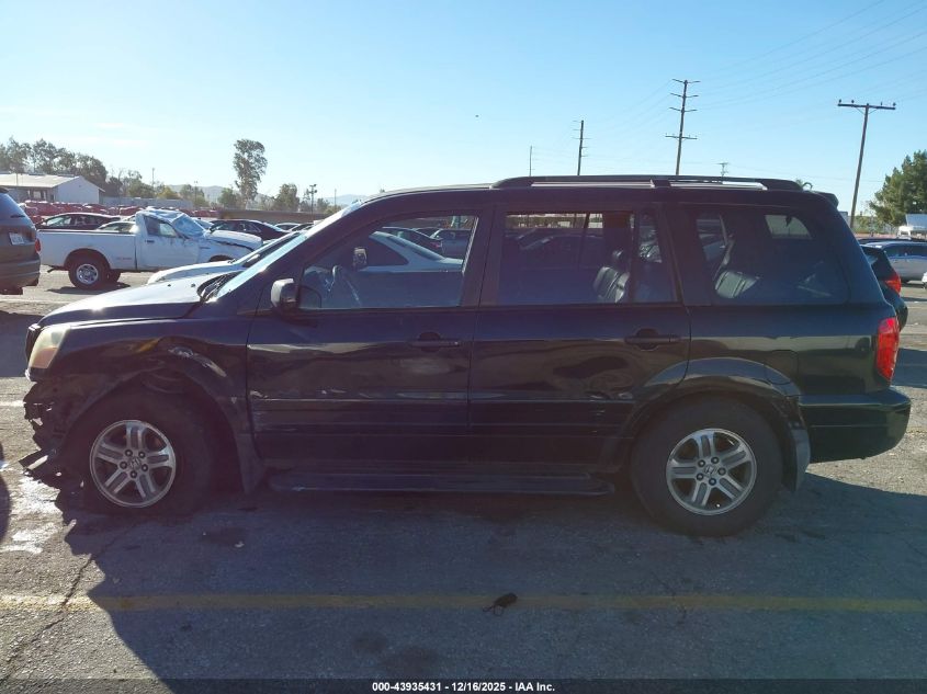 2003 Honda Pilot Ex-L VIN: 2HKYF18523H622260 Lot: 43935431