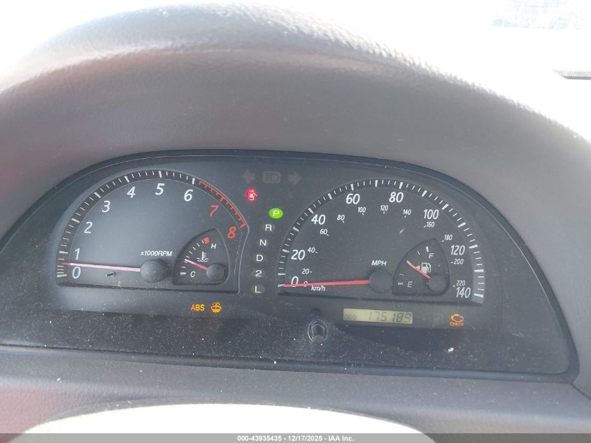 2003 Toyota Camry Xle VIN: 4T1BE30K13U720199 Lot: 43935435