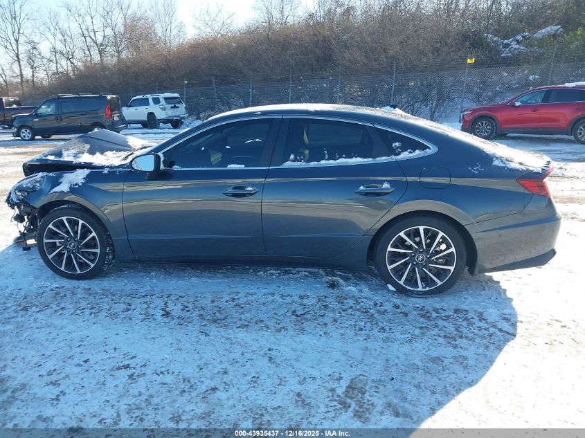 2023 Hyundai Sonata Limited VIN: KMHL34J22PA255518 Lot: 43935437