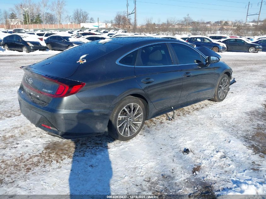2023 Hyundai Sonata Limited VIN: KMHL34J22PA255518 Lot: 43935437