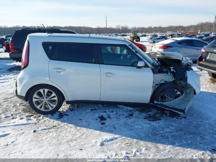 2016 Kia Soul + VIN: KNDJP3A54G7847472 Lot: 43935441