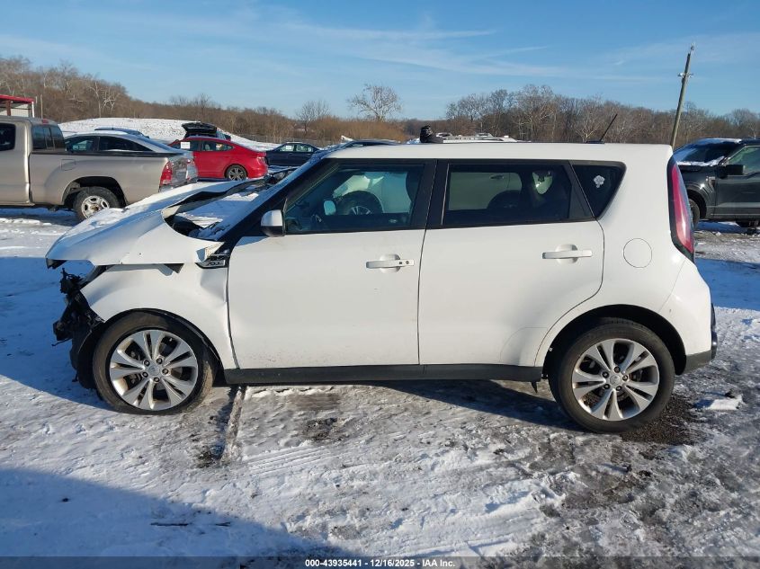 2016 Kia Soul + VIN: KNDJP3A54G7847472 Lot: 43935441