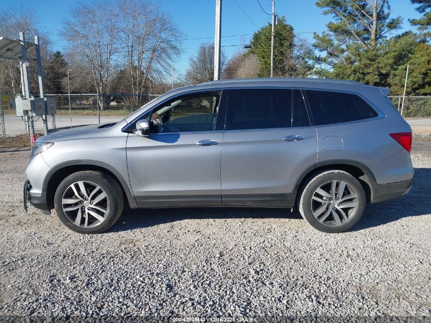 2018 Honda Pilot Touring VIN: 5FNYF5H94JB029117 Lot: 43935443