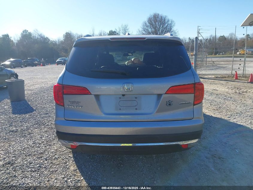 2018 Honda Pilot Touring VIN: 5FNYF5H94JB029117 Lot: 43935443