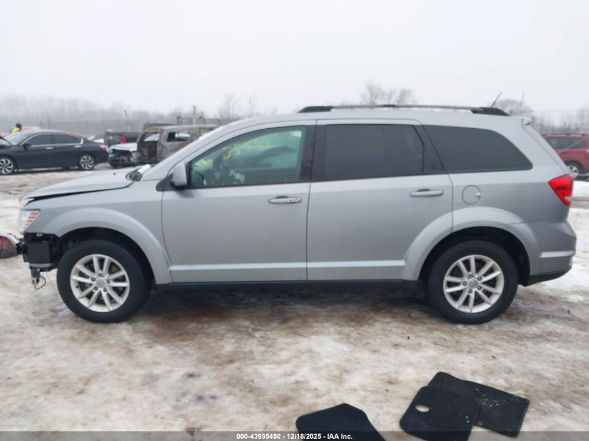 2017 Dodge Journey Sxt Awd VIN: 3C4PDDBG8HT575403 Lot: 43935450