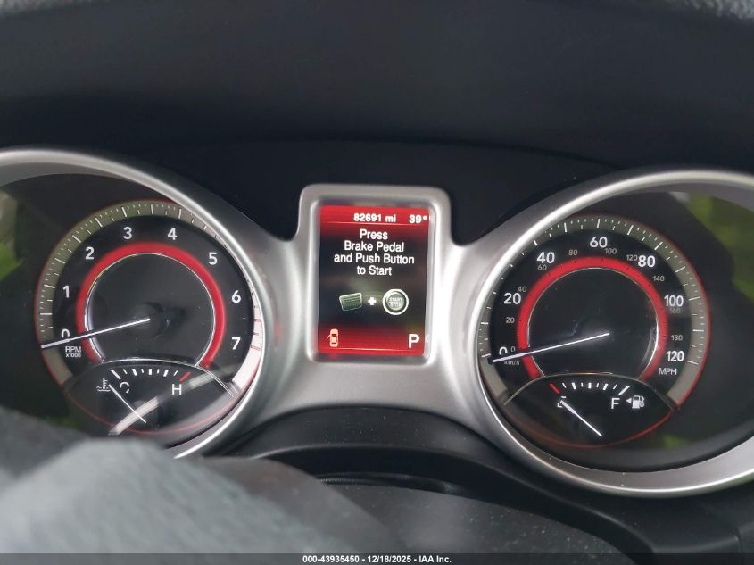 2017 Dodge Journey Sxt Awd VIN: 3C4PDDBG8HT575403 Lot: 43935450