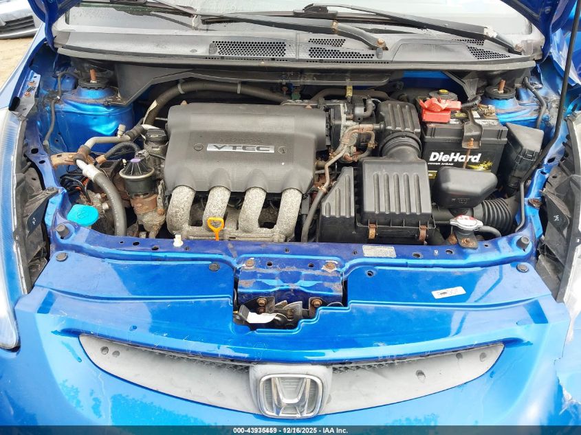 2008 Honda Fit Sport VIN: JHMGD38648S027763 Lot: 43935459