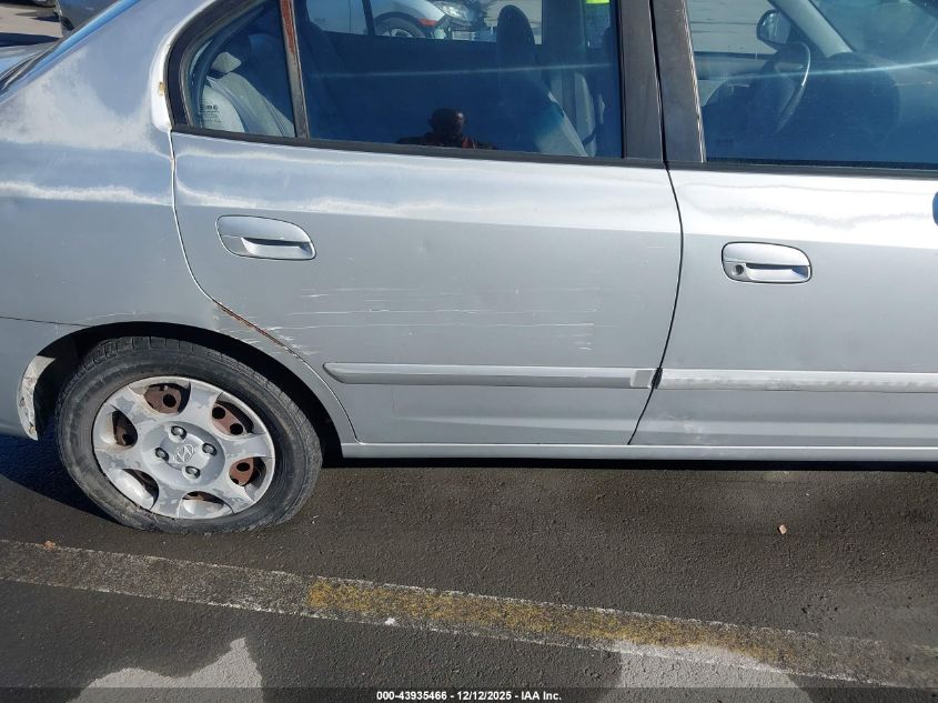 2003 Hyundai Elantra Gls/Gt VIN: KMHDN45D03U563757 Lot: 43935466