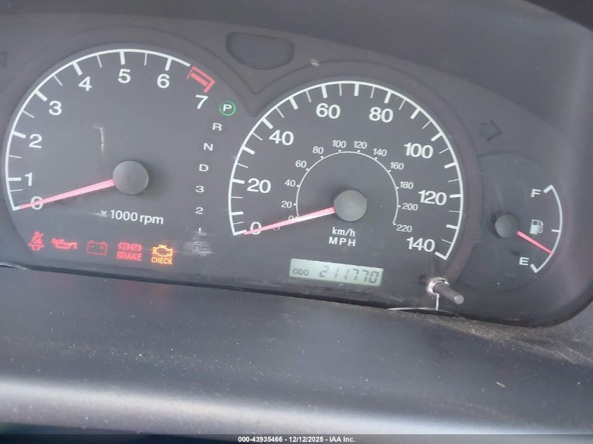 2003 Hyundai Elantra Gls/Gt VIN: KMHDN45D03U563757 Lot: 43935466