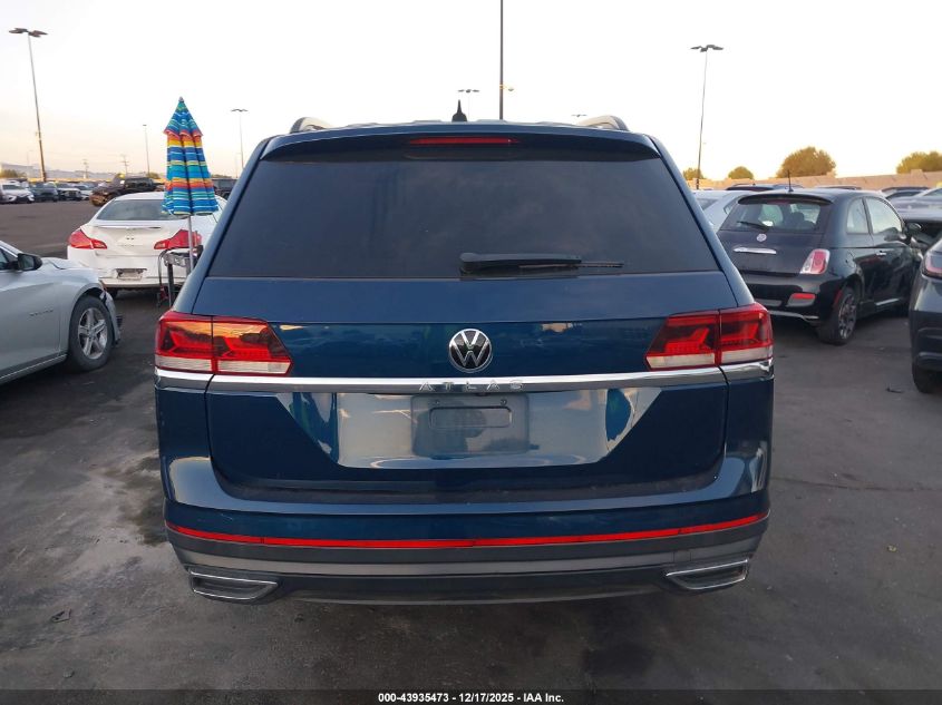 2021 Volkswagen Atlas 2.0T S VIN: 1V2AP2CA7MC501261 Lot: 43935473