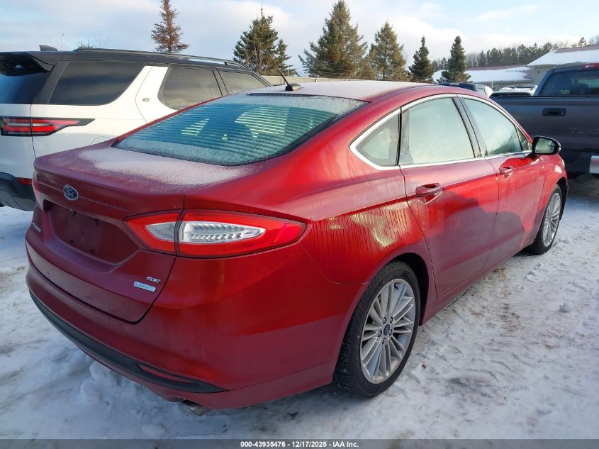 2014 Ford Fusion Se VIN: 3FA6P0HD9ER341813 Lot: 43935476
