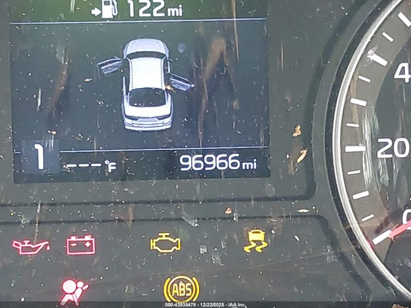 2020 Kia Optima Lx VIN: 5XXGT4L32LG440288 Lot: 43935478