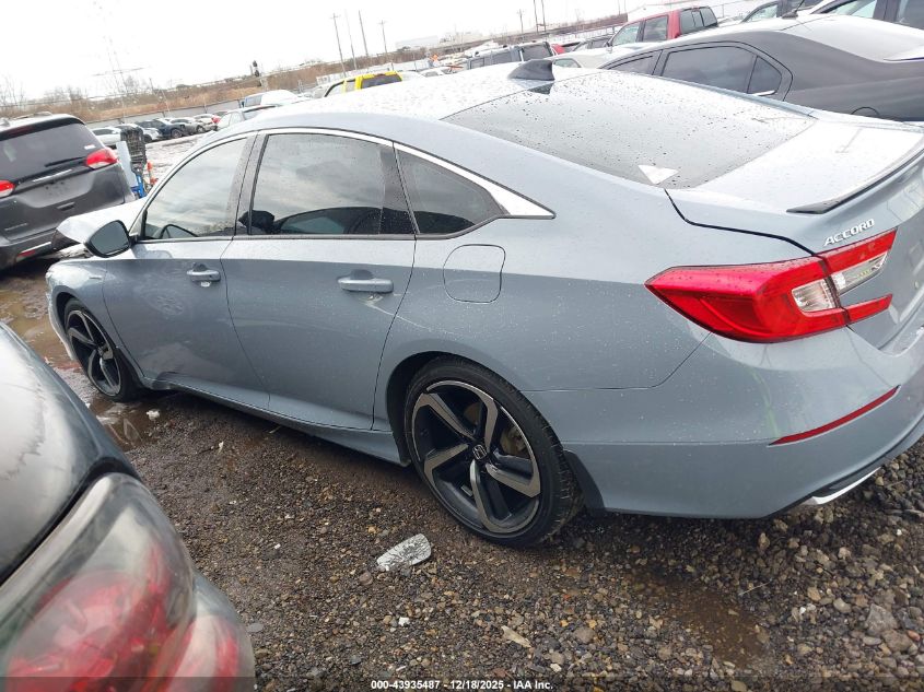 2022 Honda Accord Hybrid Sport VIN: 1HGCV3F20NA043622 Lot: 43935487