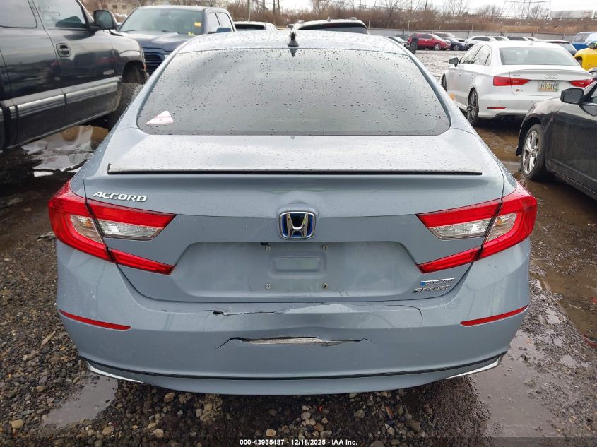 2022 Honda Accord Hybrid Sport VIN: 1HGCV3F20NA043622 Lot: 43935487