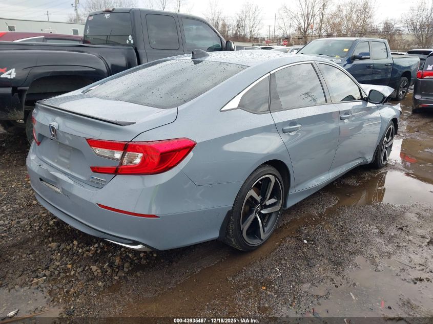 2022 Honda Accord Hybrid Sport VIN: 1HGCV3F20NA043622 Lot: 43935487