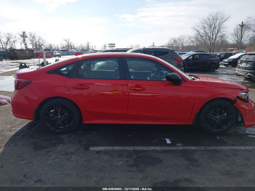 2026 Honda Civic Hybrid Sport/Sport Touring VIN: 2HGFE4F80TH310229 Lot: 43935493