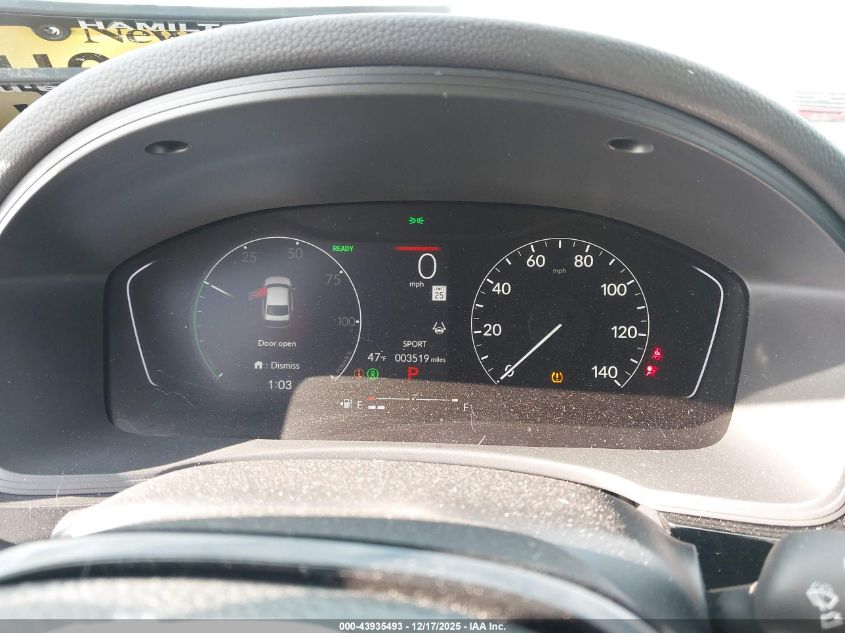 2026 Honda Civic Hybrid Sport/Sport Touring VIN: 2HGFE4F80TH310229 Lot: 43935493