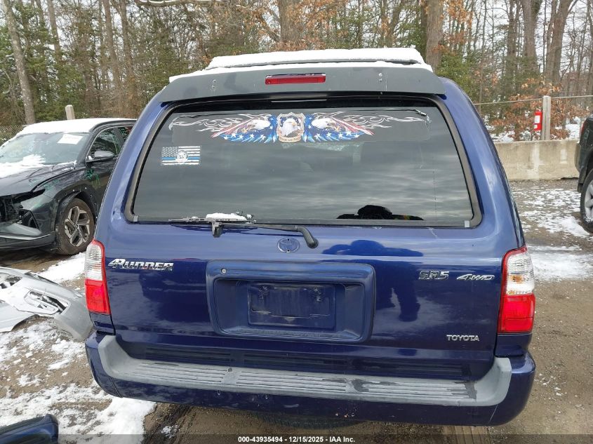 2002 Toyota 4Runner Sr5 V6 VIN: JT3HN86R820367342 Lot: 43935494