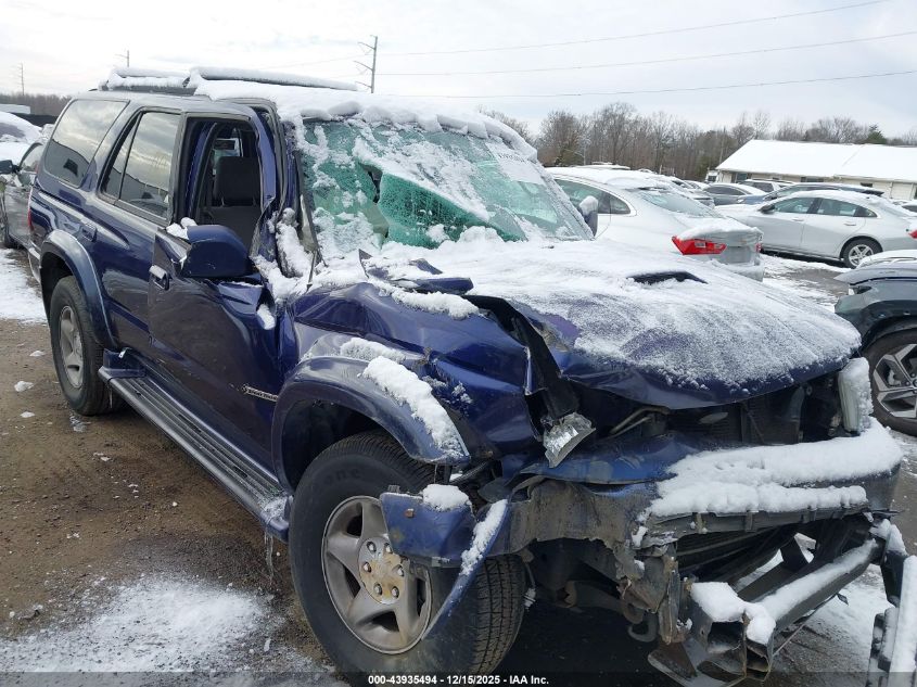 2002 Toyota 4Runner Sr5 V6 VIN: JT3HN86R820367342 Lot: 43935494