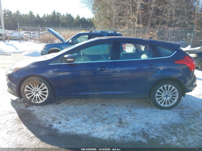 2012 Ford Focus Titanium VIN: 1FAHP3N28CL114377 Lot: 43935495