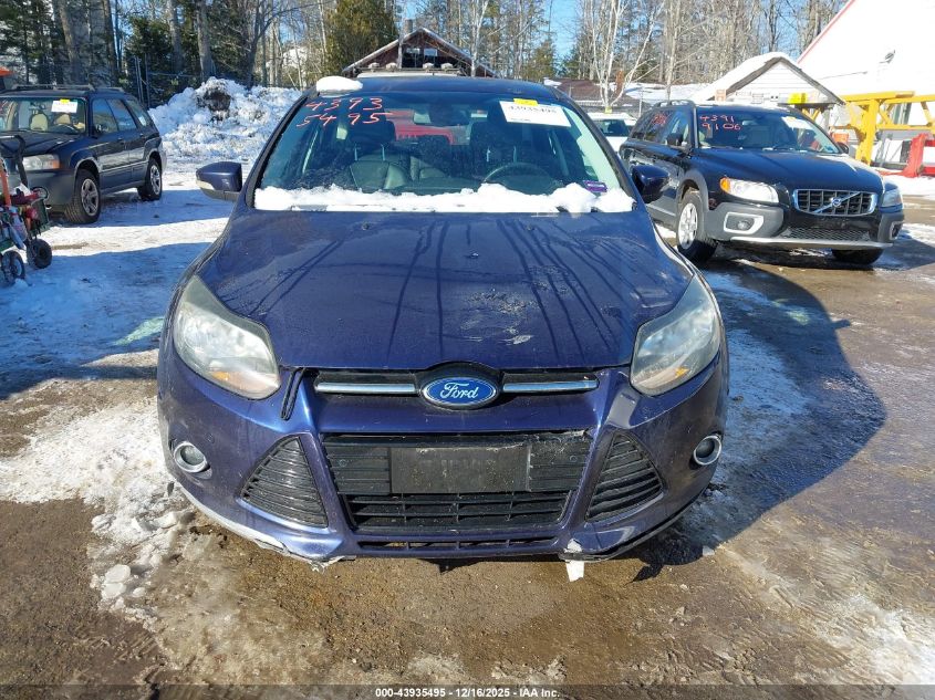 2012 Ford Focus Titanium VIN: 1FAHP3N28CL114377 Lot: 43935495