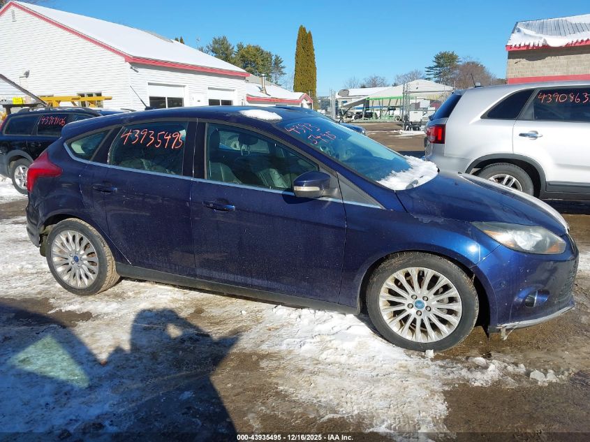 2012 Ford Focus Titanium VIN: 1FAHP3N28CL114377 Lot: 43935495