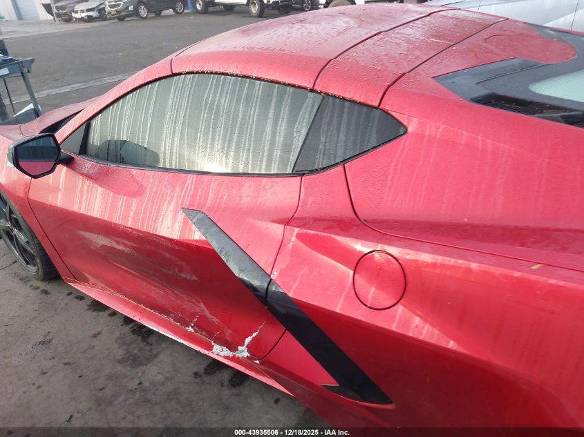 2021 Chevrolet Corvette Stingray Rwd 1Lt VIN: 1G1YA2D40M5123680 Lot: 43935506