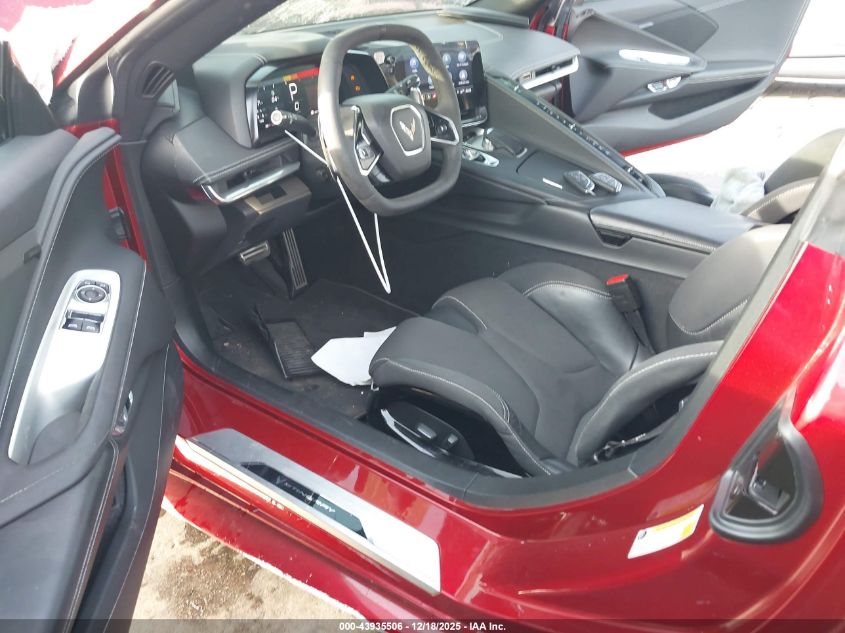 2021 Chevrolet Corvette Stingray Rwd 1Lt VIN: 1G1YA2D40M5123680 Lot: 43935506