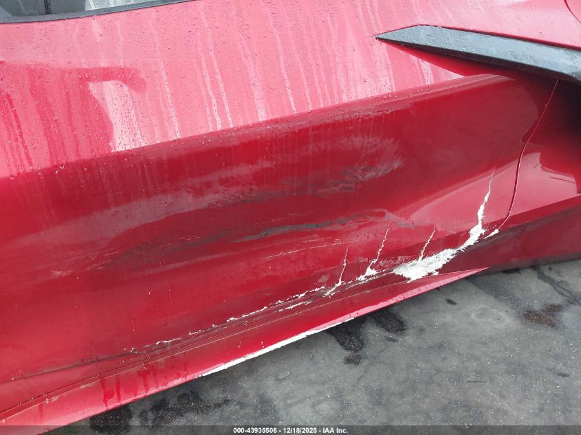 2021 Chevrolet Corvette Stingray Rwd 1Lt VIN: 1G1YA2D40M5123680 Lot: 43935506