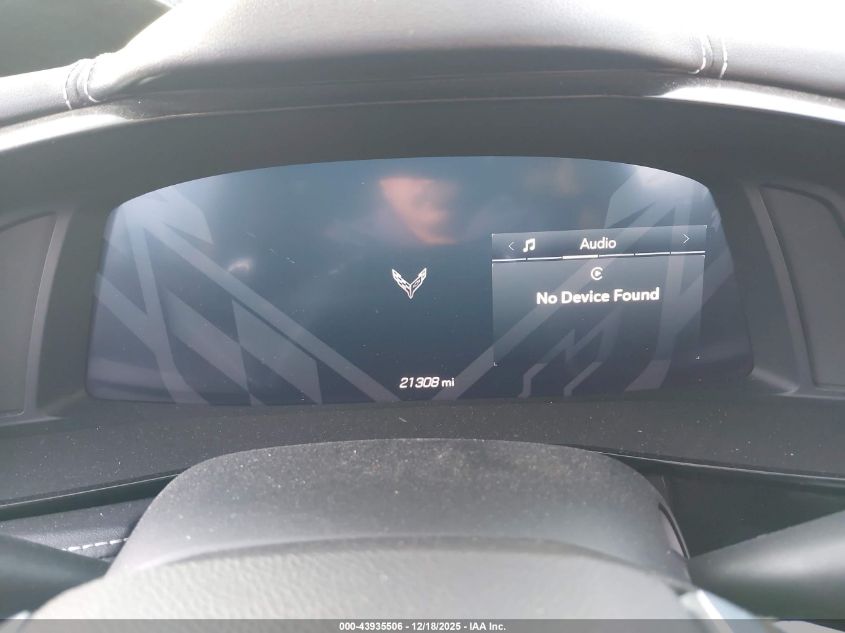 2021 Chevrolet Corvette Stingray Rwd 1Lt VIN: 1G1YA2D40M5123680 Lot: 43935506