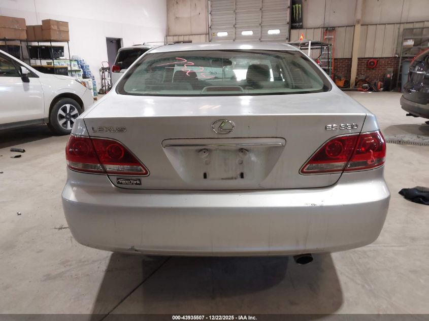 2006 Lexus Es 330 VIN: JTHBA30G465175141 Lot: 43935507