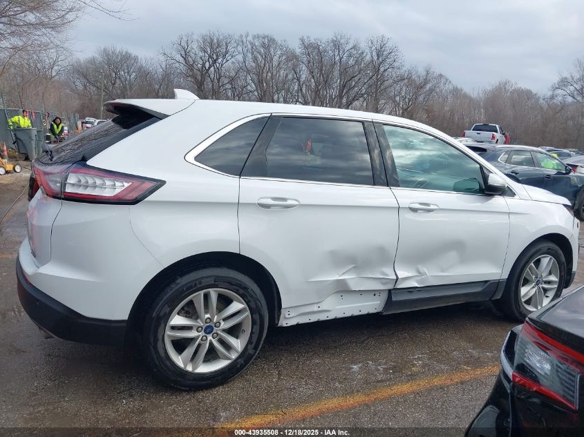 2015 Ford Edge Sel VIN: 2FMTK4J96FBC37946 Lot: 43935508