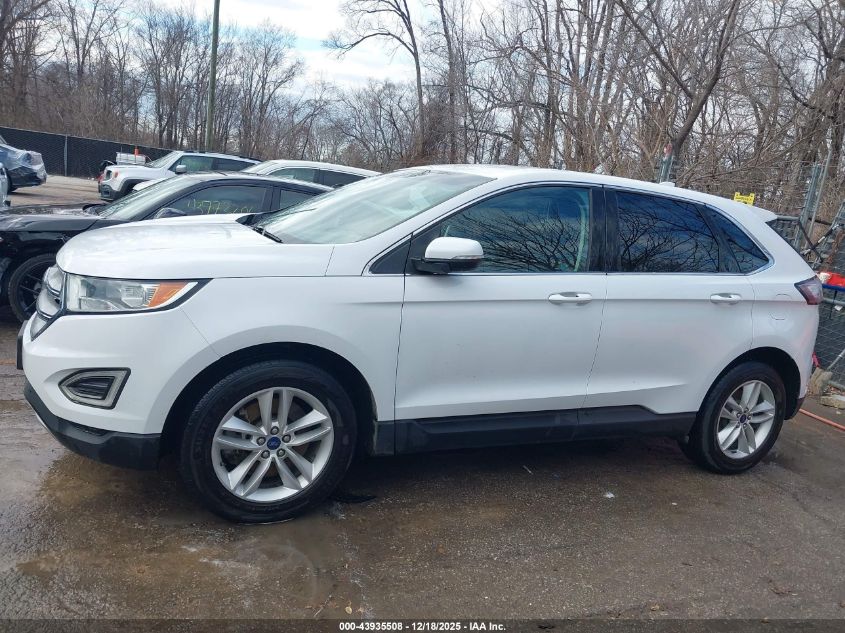 2015 Ford Edge Sel VIN: 2FMTK4J96FBC37946 Lot: 43935508