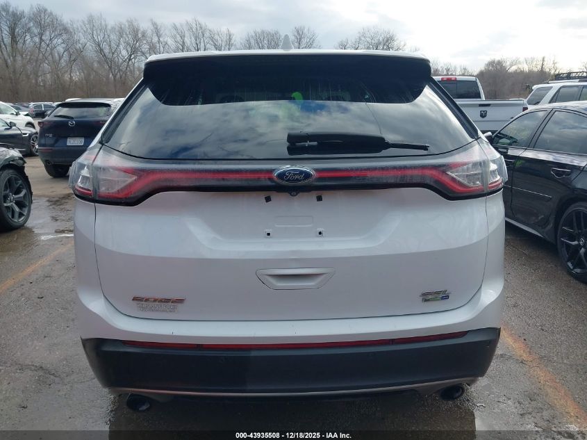 2015 Ford Edge Sel VIN: 2FMTK4J96FBC37946 Lot: 43935508
