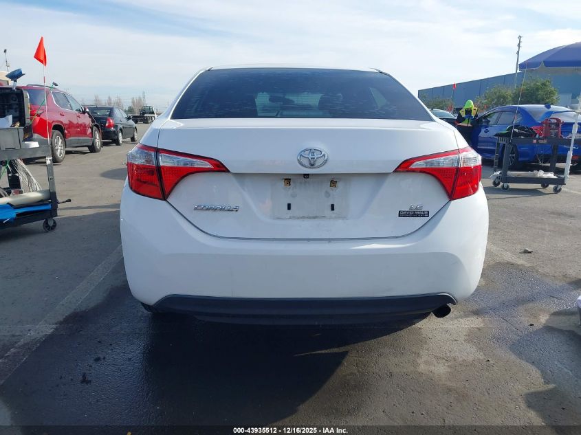 2015 Toyota Corolla Le VIN: 2T1BURHE9FC288925 Lot: 43935512