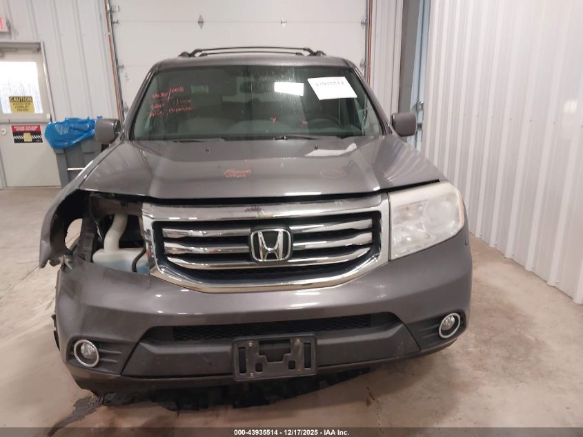 2014 Honda Pilot Ex-L VIN: 5FNYF4H55EB021637 Lot: 43935514
