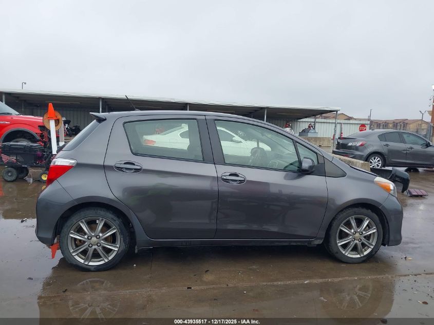 2014 Toyota Yaris Se (Tmc/Cbu Plant) VIN: JTDKTUD33ED589220 Lot: 43935517