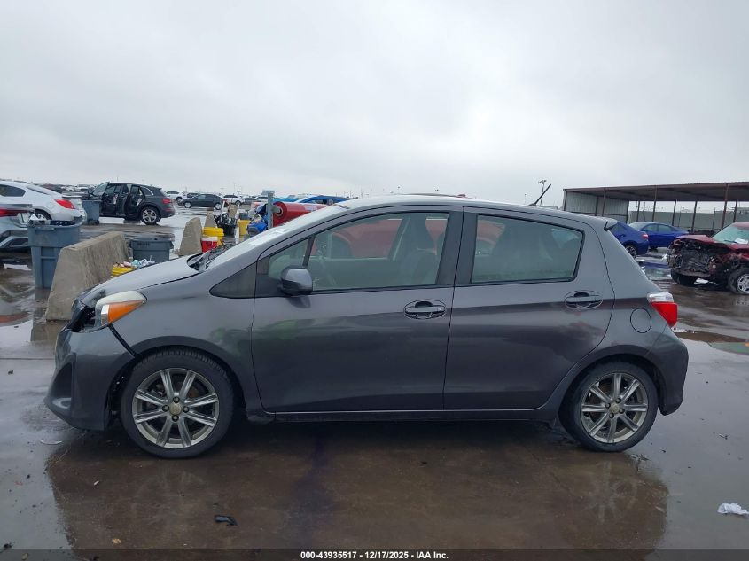 2014 Toyota Yaris Se (Tmc/Cbu Plant) VIN: JTDKTUD33ED589220 Lot: 43935517