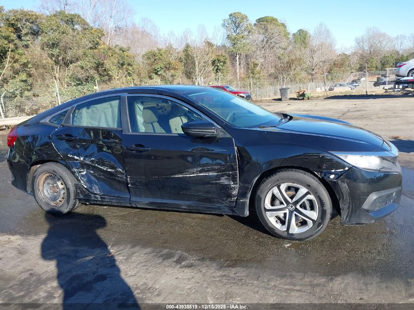 2018 Honda Civic Lx VIN: 2HGFC2F52JH602199 Lot: 43935519