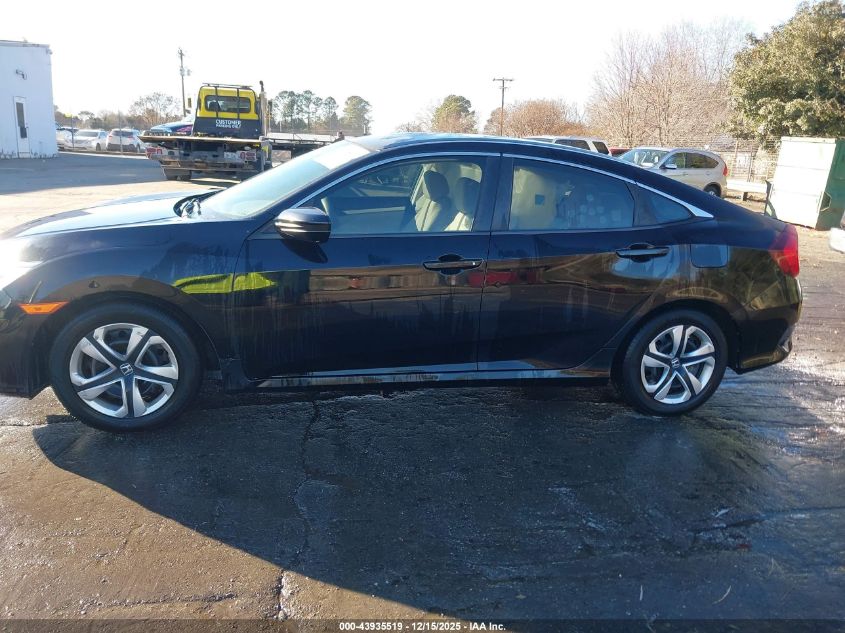 2018 Honda Civic Lx VIN: 2HGFC2F52JH602199 Lot: 43935519