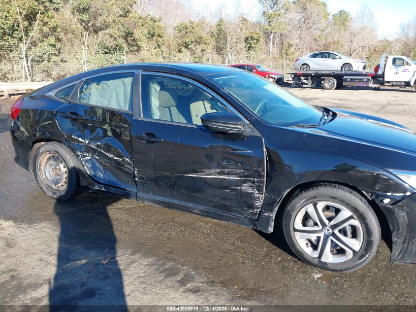 2018 Honda Civic Lx VIN: 2HGFC2F52JH602199 Lot: 43935519