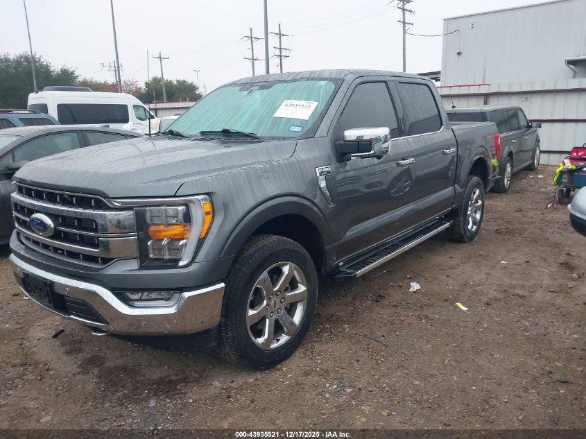 2023 Ford F-150 Lariat VIN: 1FTFW1E83PFC73406 Lot: 43935521