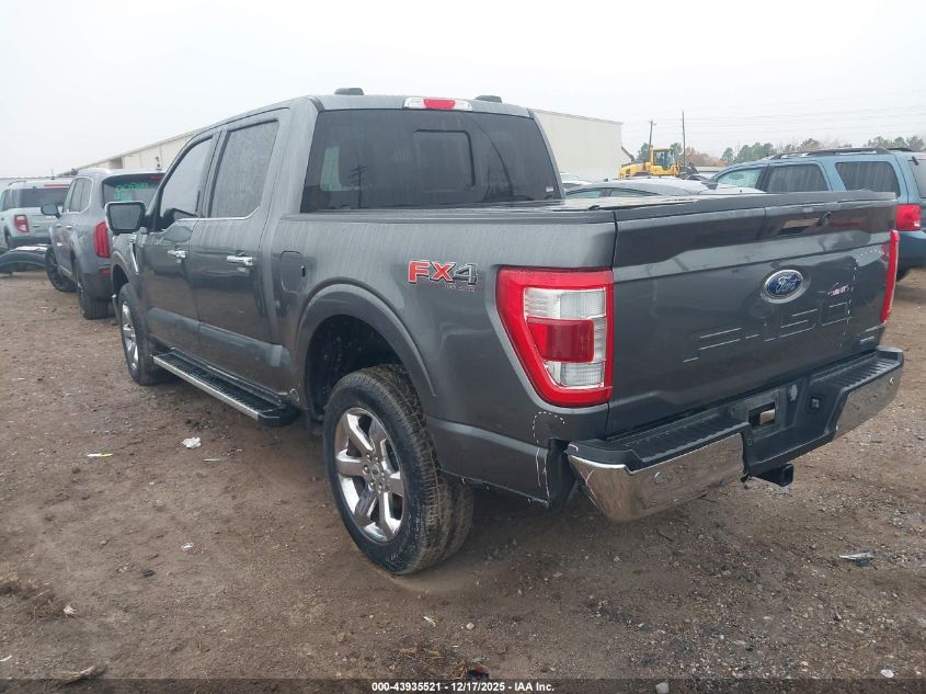 2023 Ford F-150 Lariat VIN: 1FTFW1E83PFC73406 Lot: 43935521