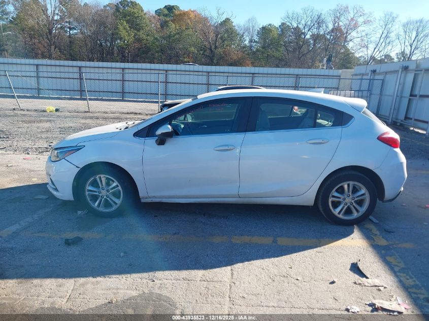 2018 Chevrolet Cruze Lt Auto VIN: 3G1BE6SM6JS651200 Lot: 43935523