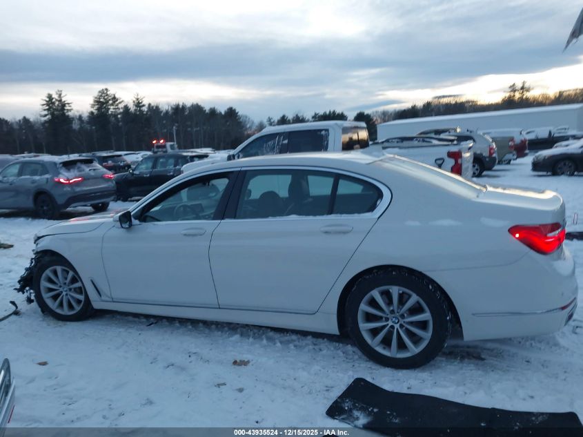 2019 BMW 740I xDrive VIN: WBA7E4C50KGV28305 Lot: 43935524