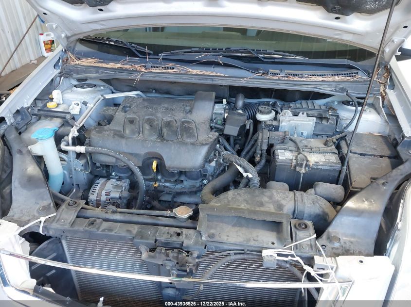 2010 Nissan Sentra 2.0S VIN: 3N1AB6AP3AL631068 Lot: 43935526