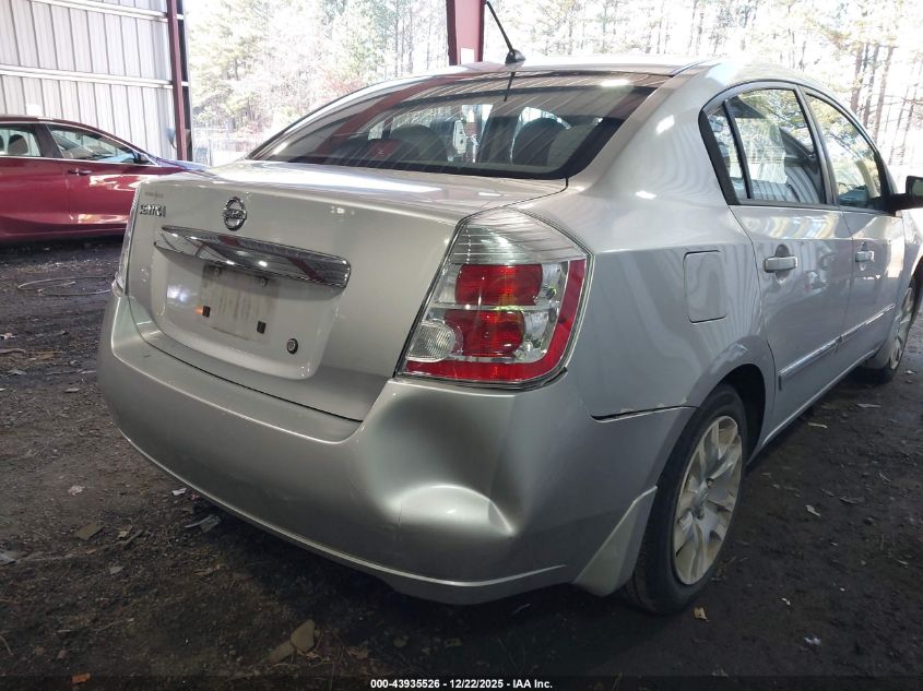 2010 Nissan Sentra 2.0S VIN: 3N1AB6AP3AL631068 Lot: 43935526