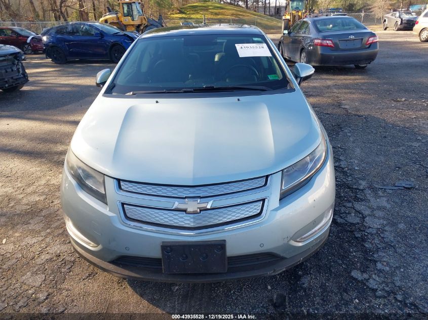 2012 Chevrolet Volt VIN: 1G1RD6E46CU101057 Lot: 43935528