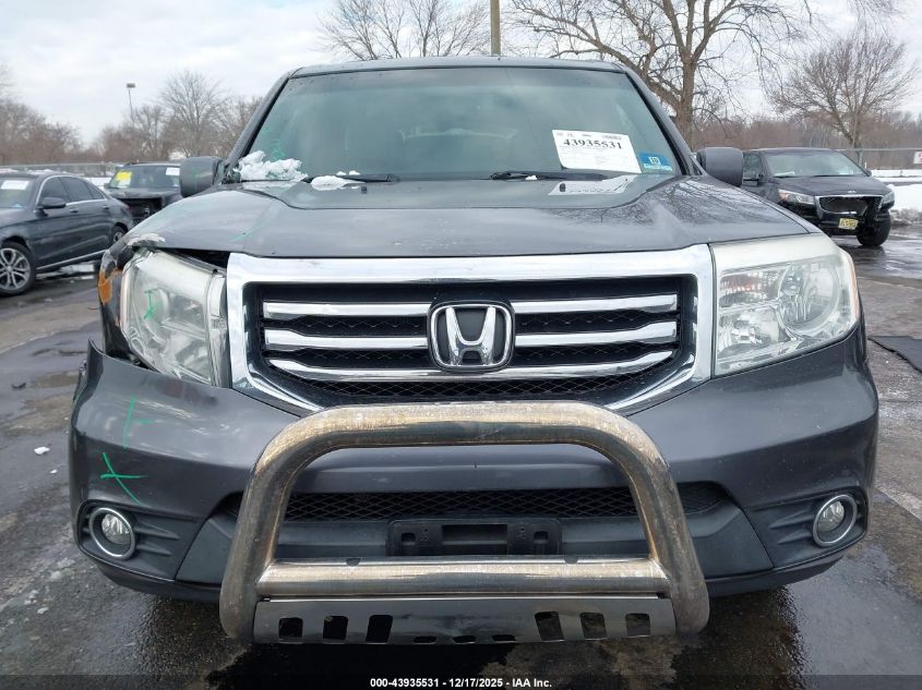 2015 Honda Pilot Ex-L VIN: 5FNYF4H57FB013962 Lot: 43935531