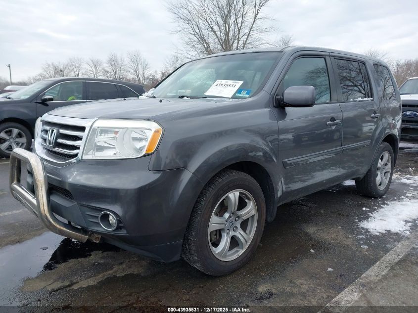 2015 Honda Pilot Ex-L VIN: 5FNYF4H57FB013962 Lot: 43935531